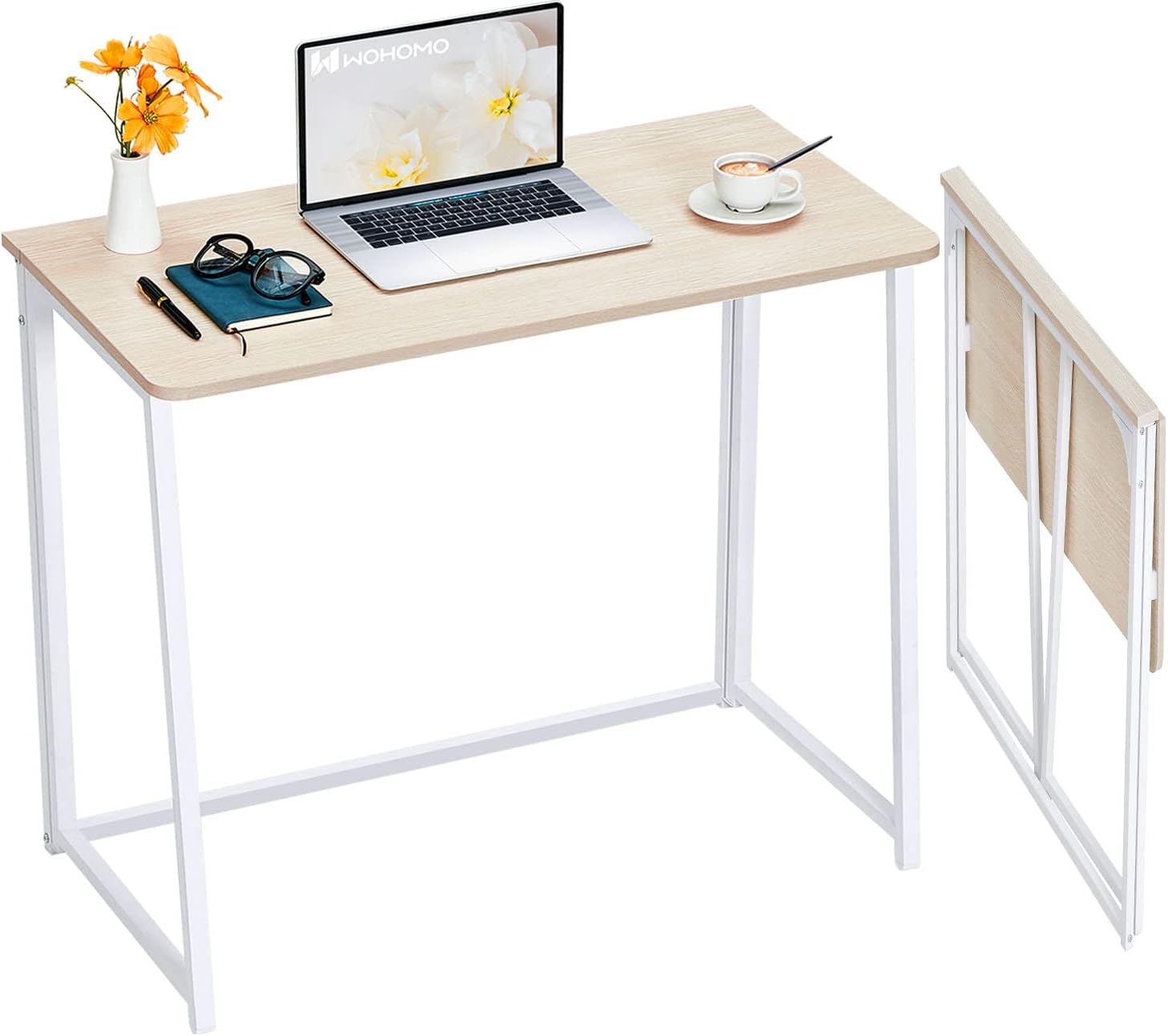 Oak Pack of 2 Folding Desk D30135