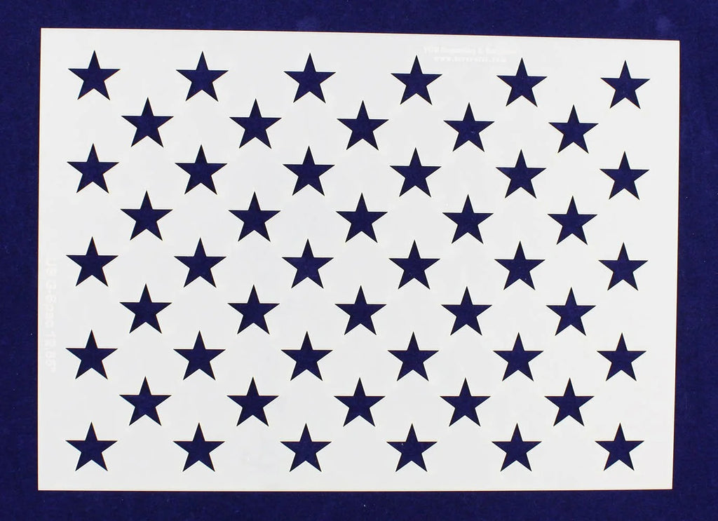 14 Mil-G-Spec Star Field Stencil U461946