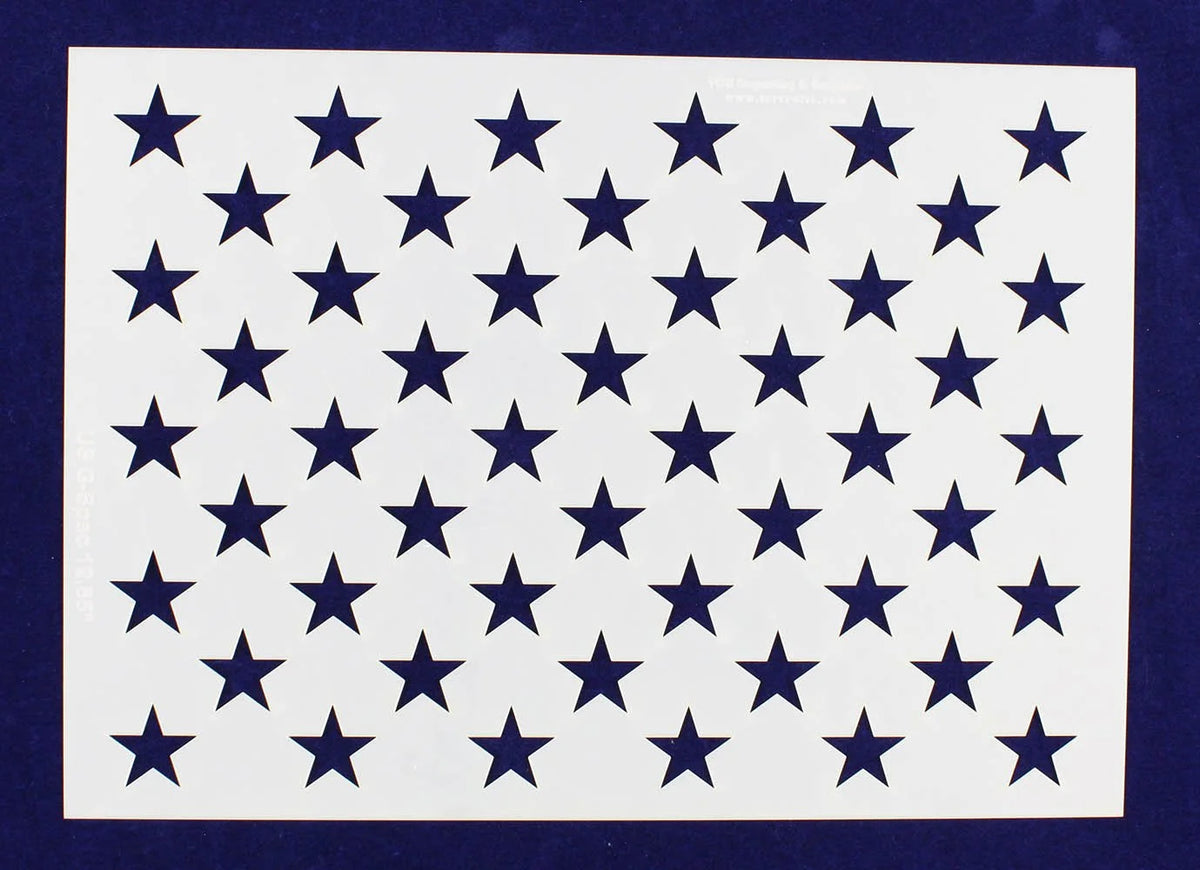 14 Mil-G-Spec Star Field Stencil U461946