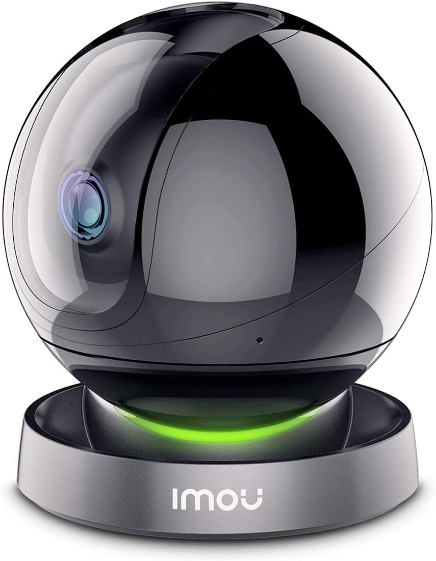 4MP Indoor Pan/Tilt WiFi Security Camera with Night Vision, 2-Way Audio, Pack of 2 M542