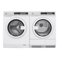 24" White Washer and Electric Dryer Laundry Pair Q1688