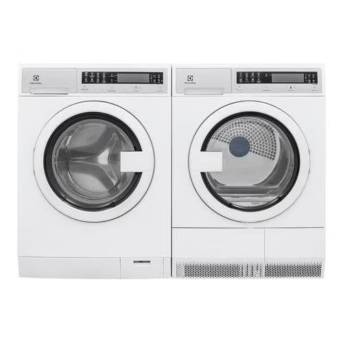 24" White Washer and Electric Dryer Laundry Pair Q1688