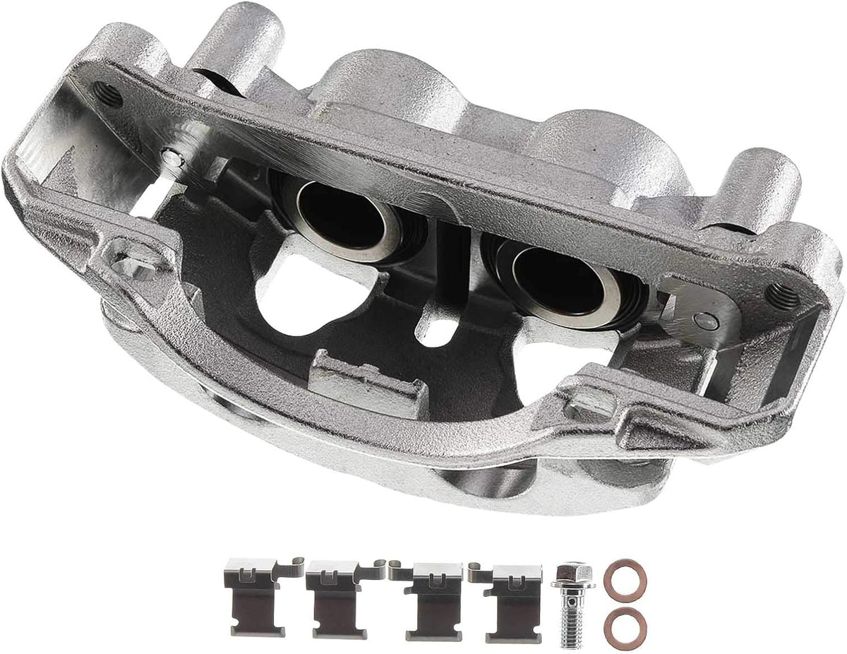 Disc Brake Caliper Assembly with Bracket Front Left Driver Side L11342