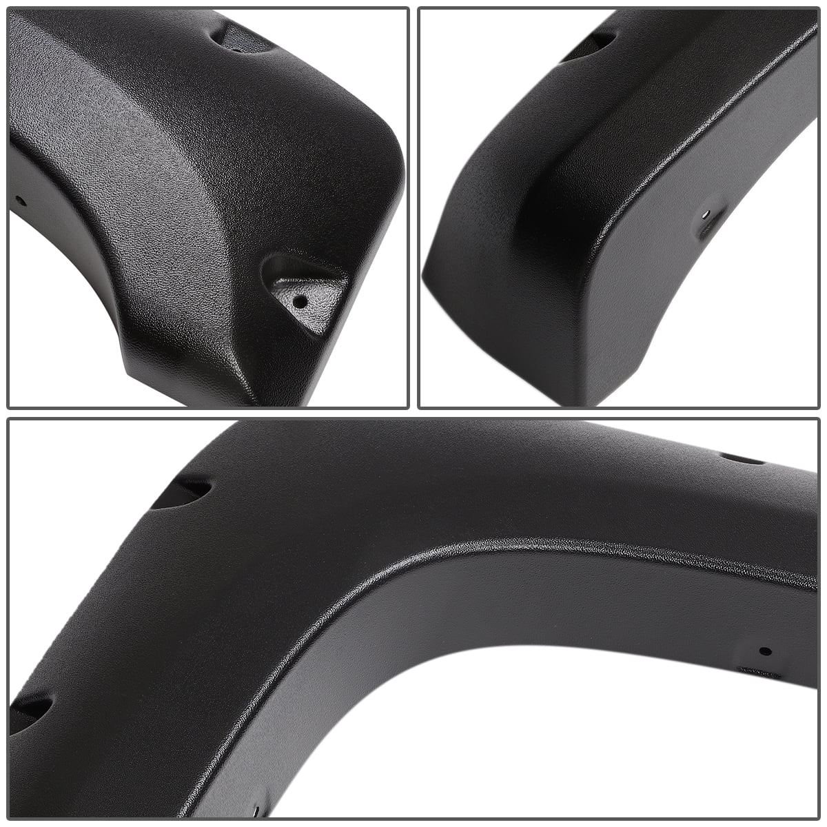 Pocket-Rivet Fender Wheel Flares for Chevy Silverado Fleetside Long Bed M711