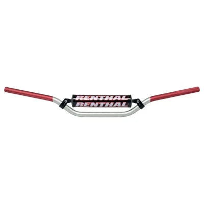 7/8" Handlebar Windham Bend Silver/Red N1285