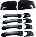 ABS Carbon Fiber Mirror Covers and Door Handle Covers D1563