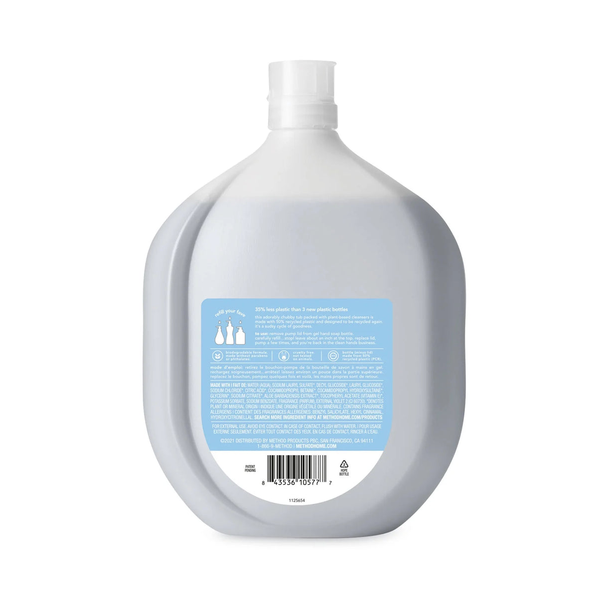 34 oz Gel Hand Wash Refill Tub N586211