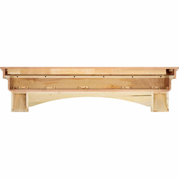 Unfinished Mantel Shelf 72x22 R5530
