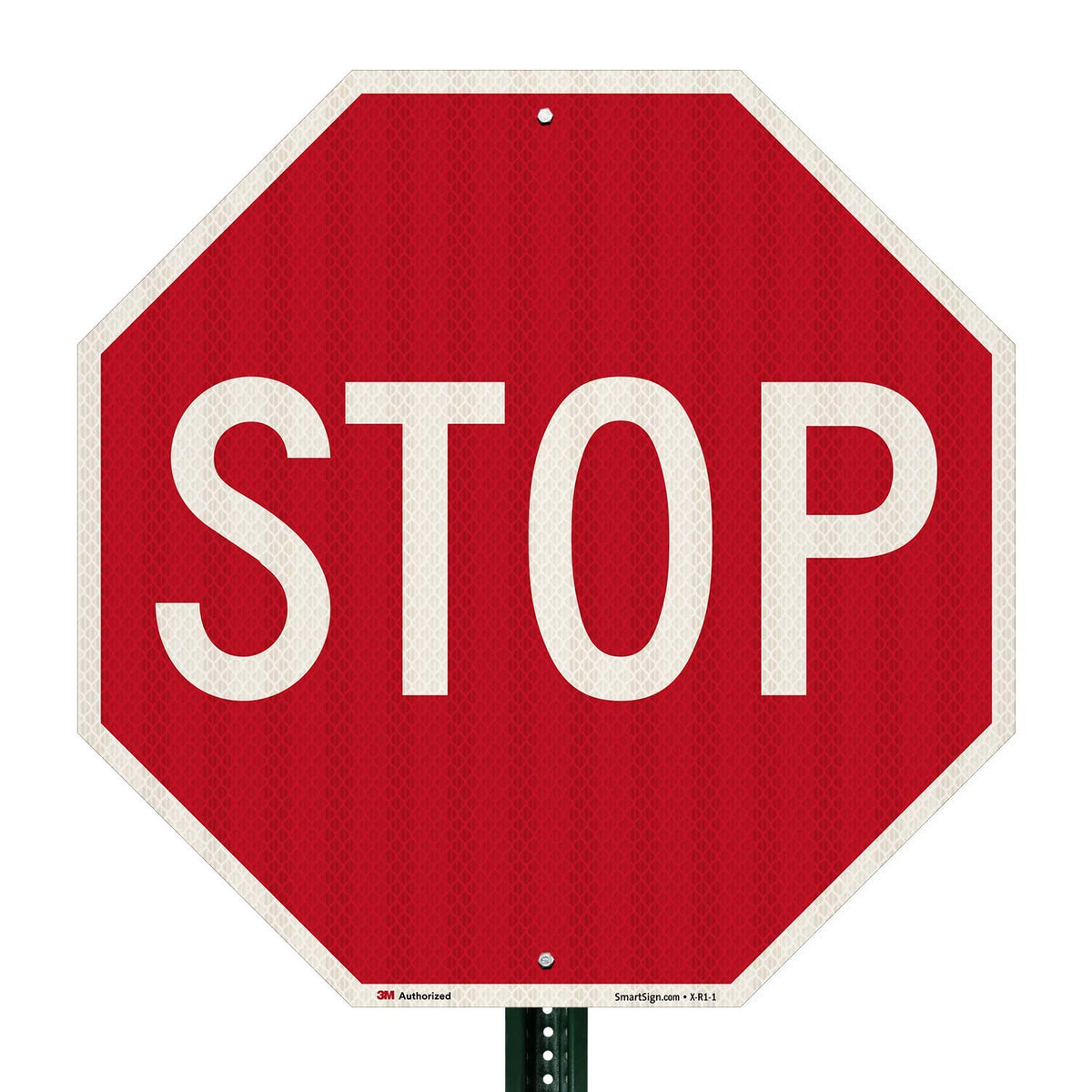 30" High Intensity Grade Reflective Aluminum Sign Pack of 2 L8304