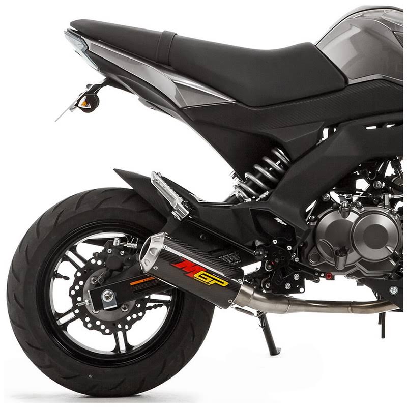 MGP Exhaust Full System CF w/ Stainless End Cap Canister G21792
