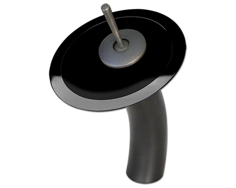 Black-ABR Bathroom Waterfall Faucet Ensemble L6348