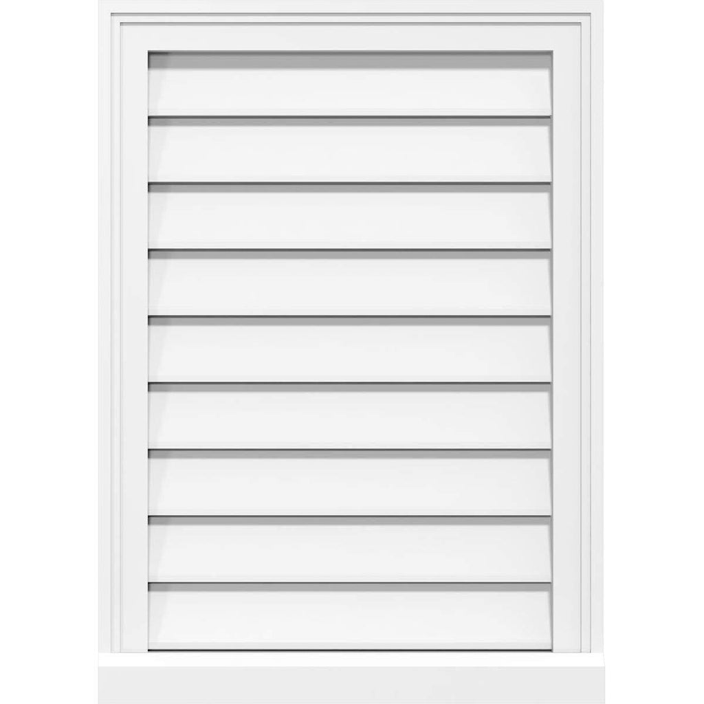 PVC Gable Vent F78159