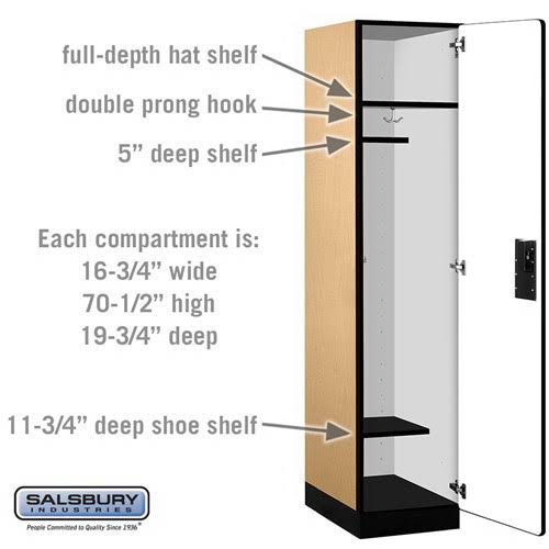 Maple Wood Locker F518990