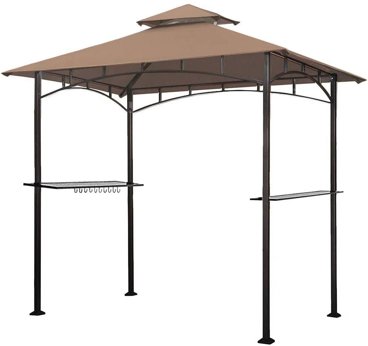 5x8 Grill Gazebo Double Tier BBQ Canopy G193