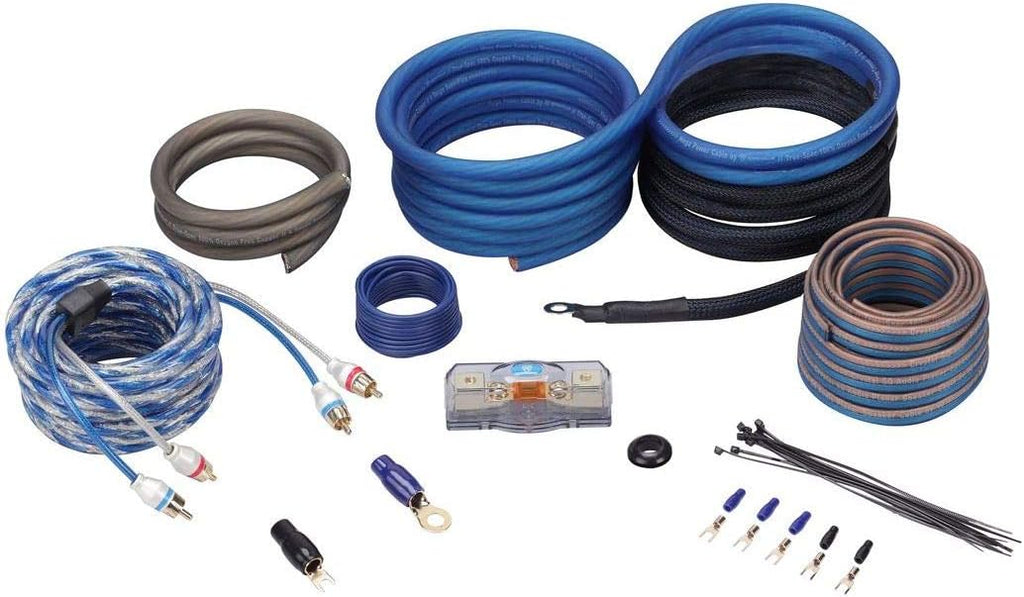 4 AWG 100% Copper Amp Installation Wire Kit OFC Pack of 2 Y992