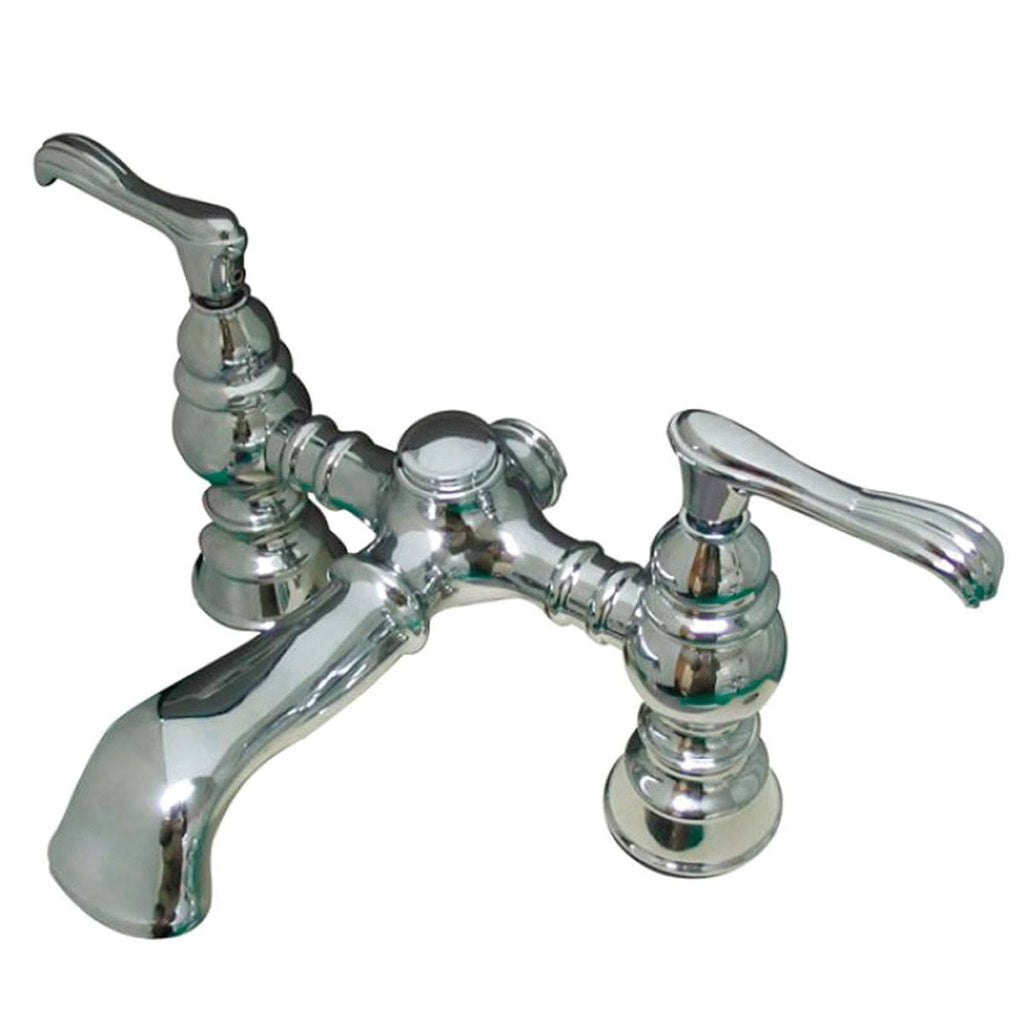Vintage Deck Mount Clawfoot Tub Filler Oil Rubbed Bronze I328204