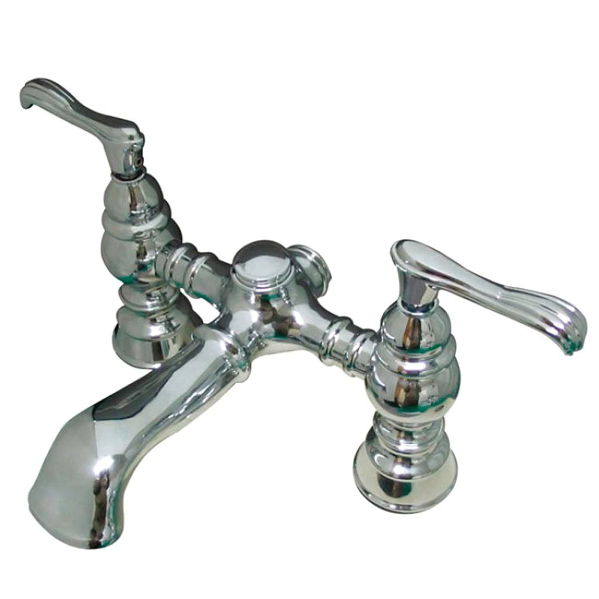 Vintage Deck Mount Clawfoot Tub Filler Oil Rubbed Bronze I328204