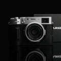 Black Genuine Leather Half Case U98161