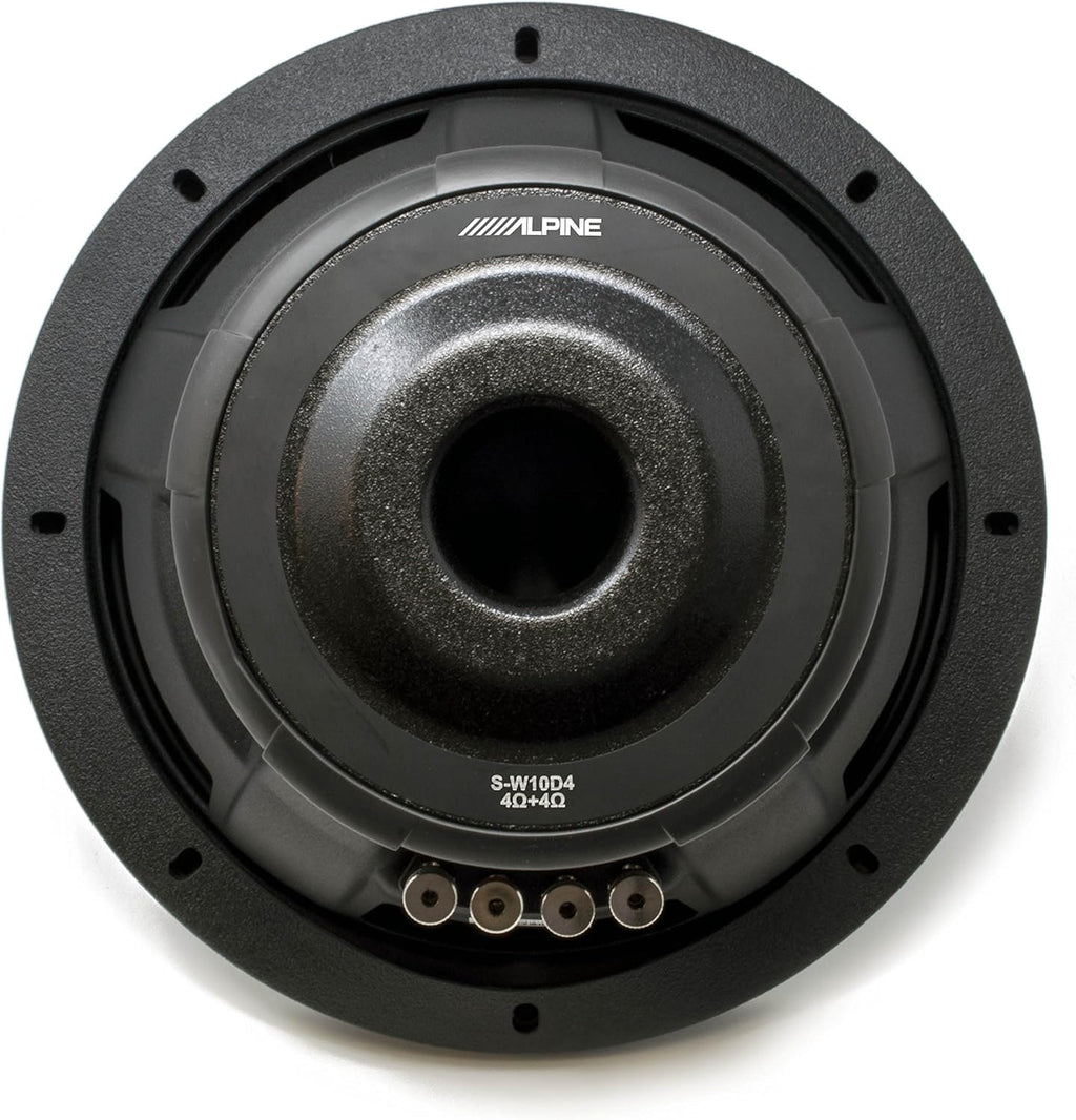 Mono Amplifier and 10" Dual 4-Ohm Subwoofer with Wire Kit Y32435