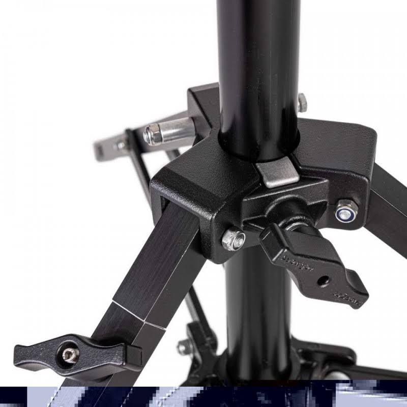 Black Baby Alu Stand 25 with Leveling Leg B666