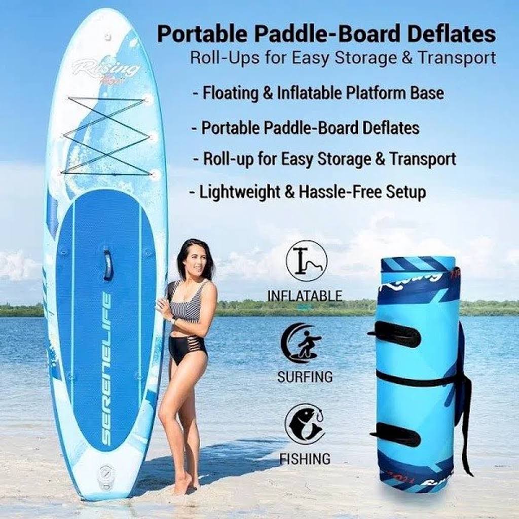 Inflatable Stand Up Paddle Board - Blue I929