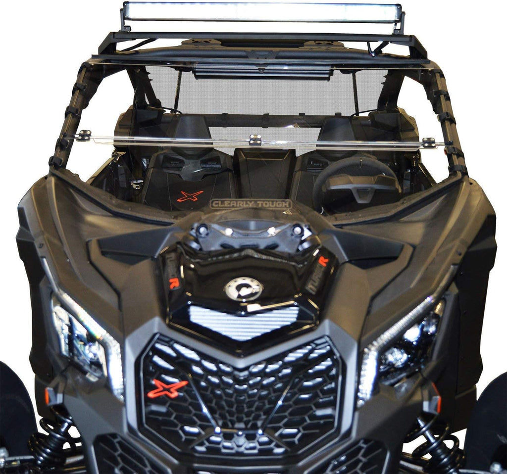 Full Folding Scratch Resistant SxS UTV Windshield W705286