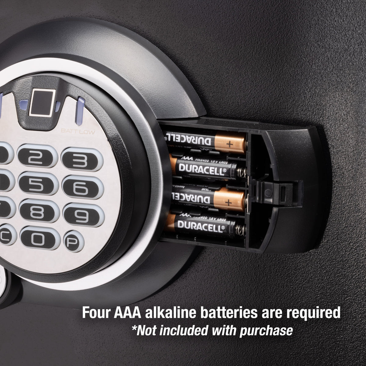 Fire-Resistant and Water-Resistant Safe with Fingerprint Biometric Lock, 1.23 Cu. ft. R861782