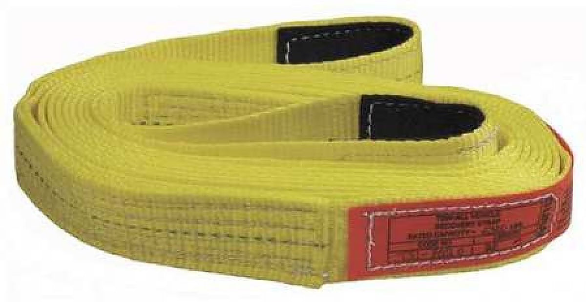 Yellow 20 ft Tow Strap A52358