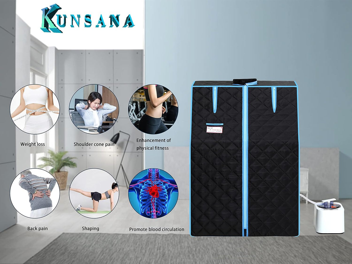 Steam Sauna Tent with 2L 1000 Watt Steam Generator T378682