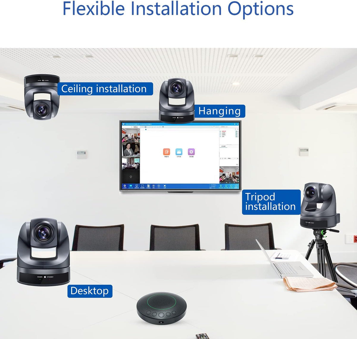 PTZ Camera USB2.0 Video Conference Camera Webcam E73002