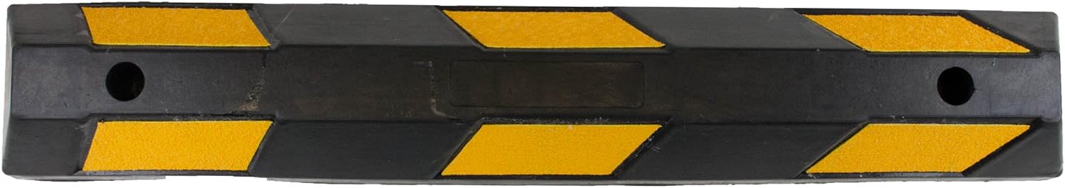 Rubber Curb Parking Block, 36 Inch, Pack of 2 Y100