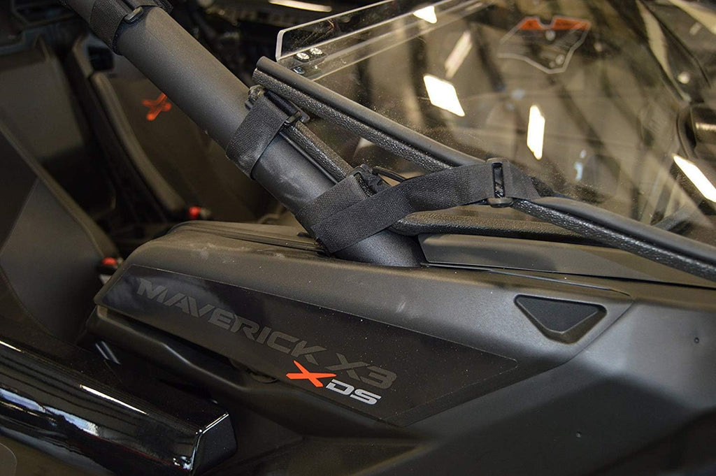 Full Folding Scratch Resistant SxS UTV Windshield W705286