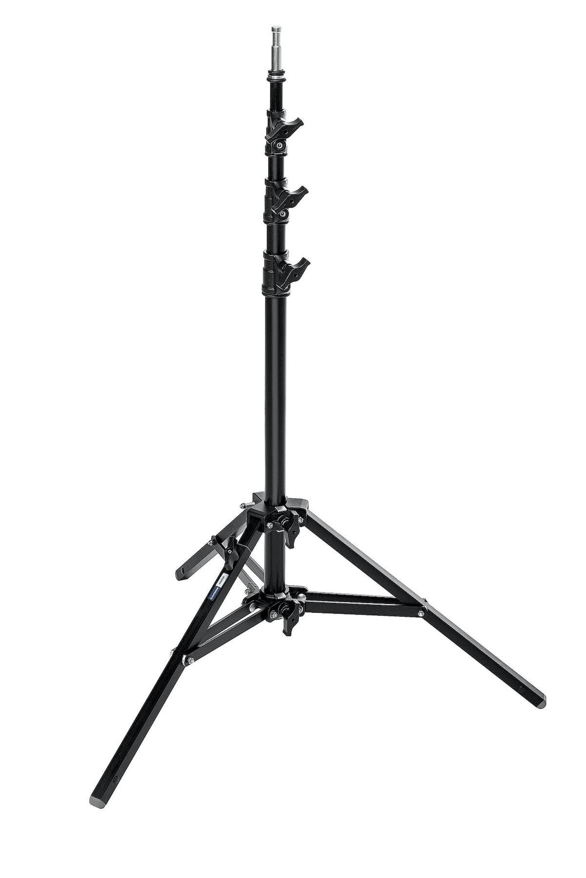 Black Baby Alu Stand 25 with Leveling Leg B666