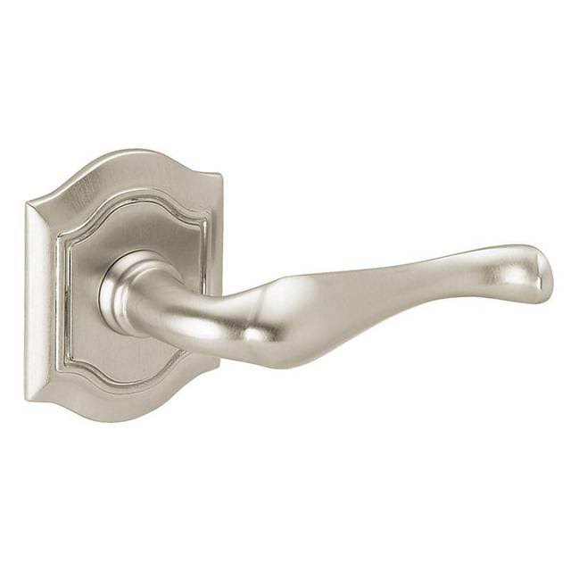 Satin Brass and Brown Single Left Handed Lever Only L711242