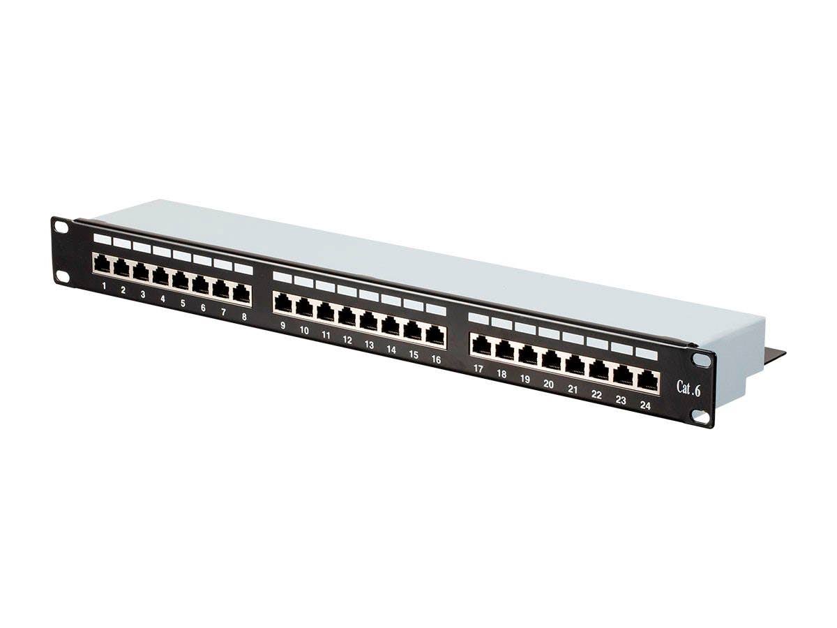 24-Port Cat6 FTP 19-inch 1U Patch Panel W587901
