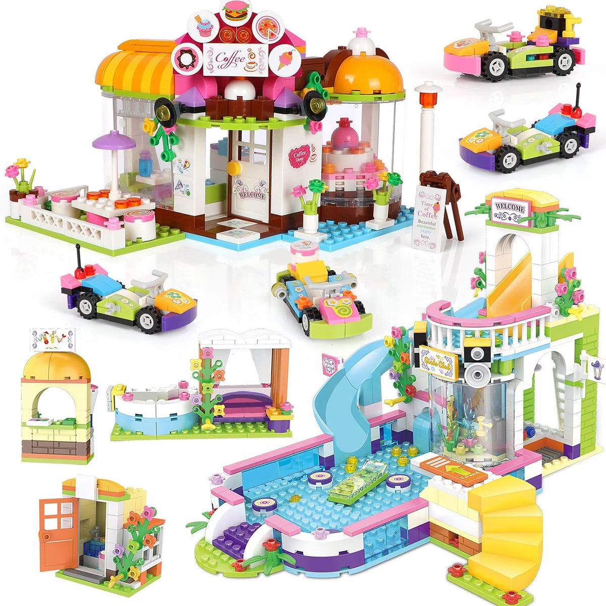 1140 Pieces Building Block Set, STEM Toy F224702