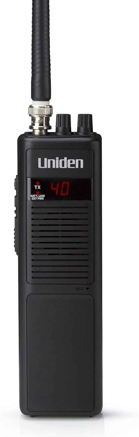 40 Channel Handheld CB Radio with Belt Clip And Strap F1151
