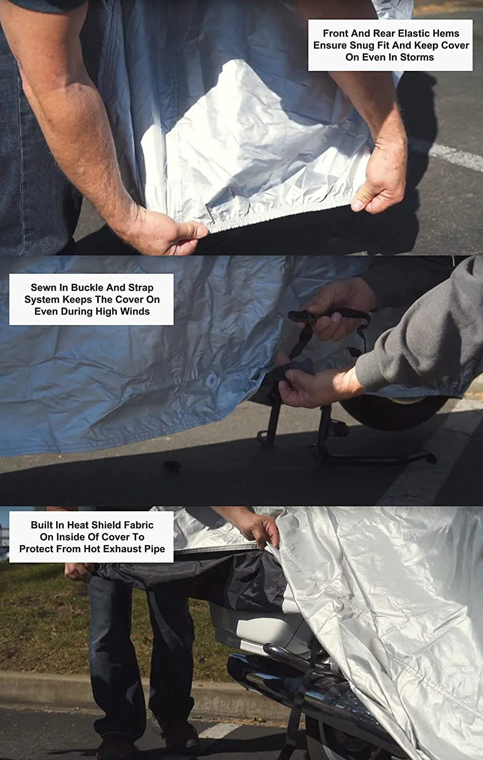 Trike Cover with Reinforced Securing Straps and Storage Bag R523