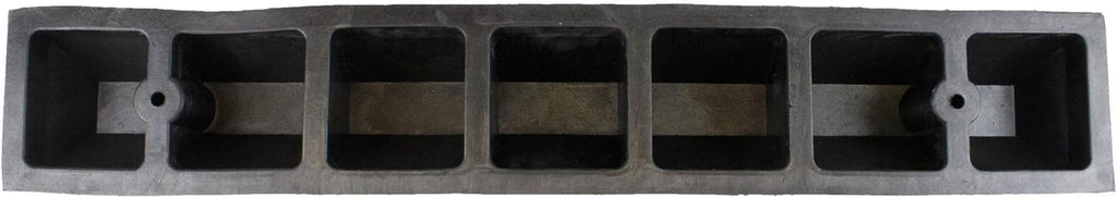 Rubber Curb Parking Block, 36 Inch, Pack of 2 Y100