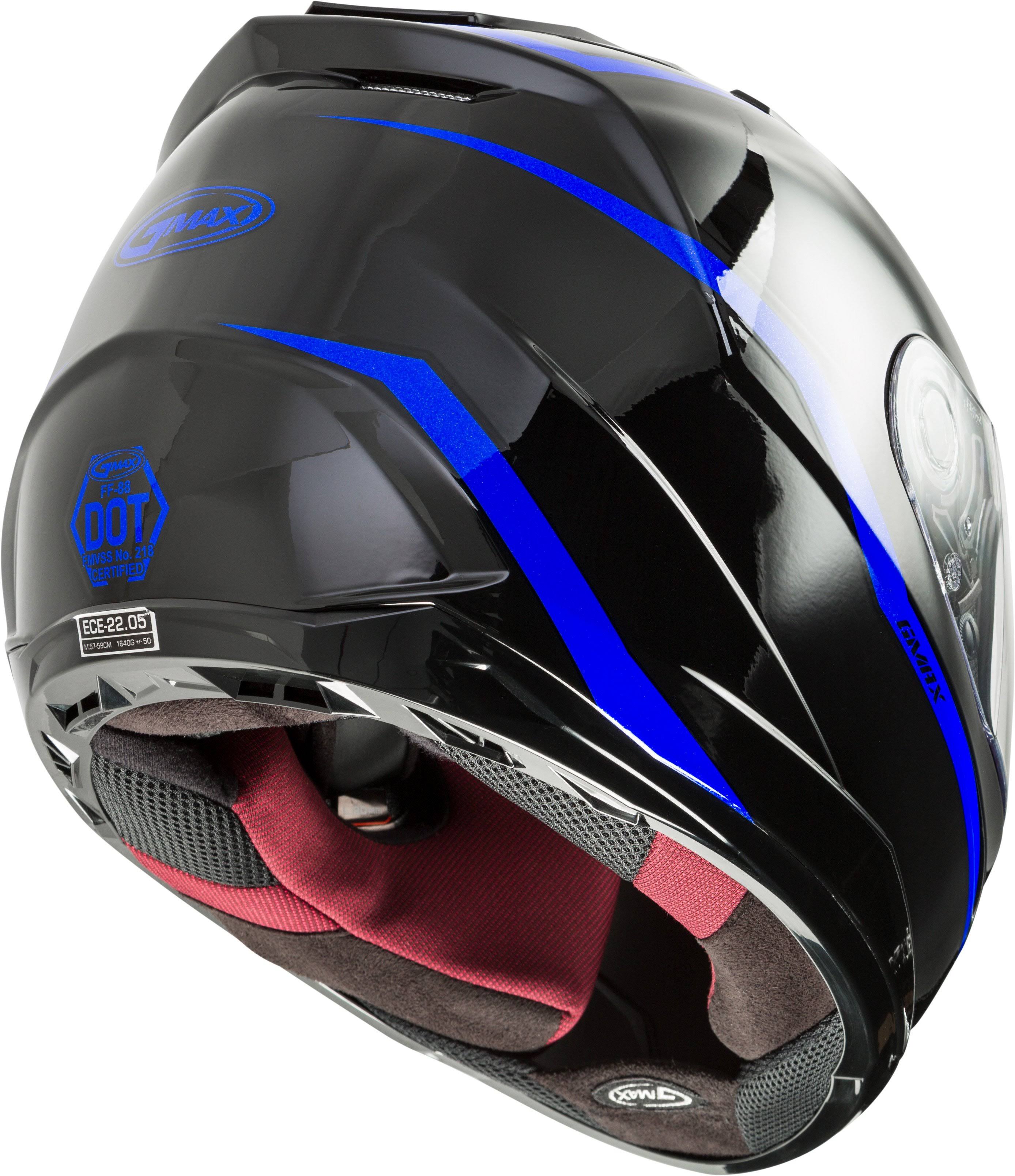 Full-Face Precept Helmet Black/Hi-Vis Yellow - X-Small N331501
