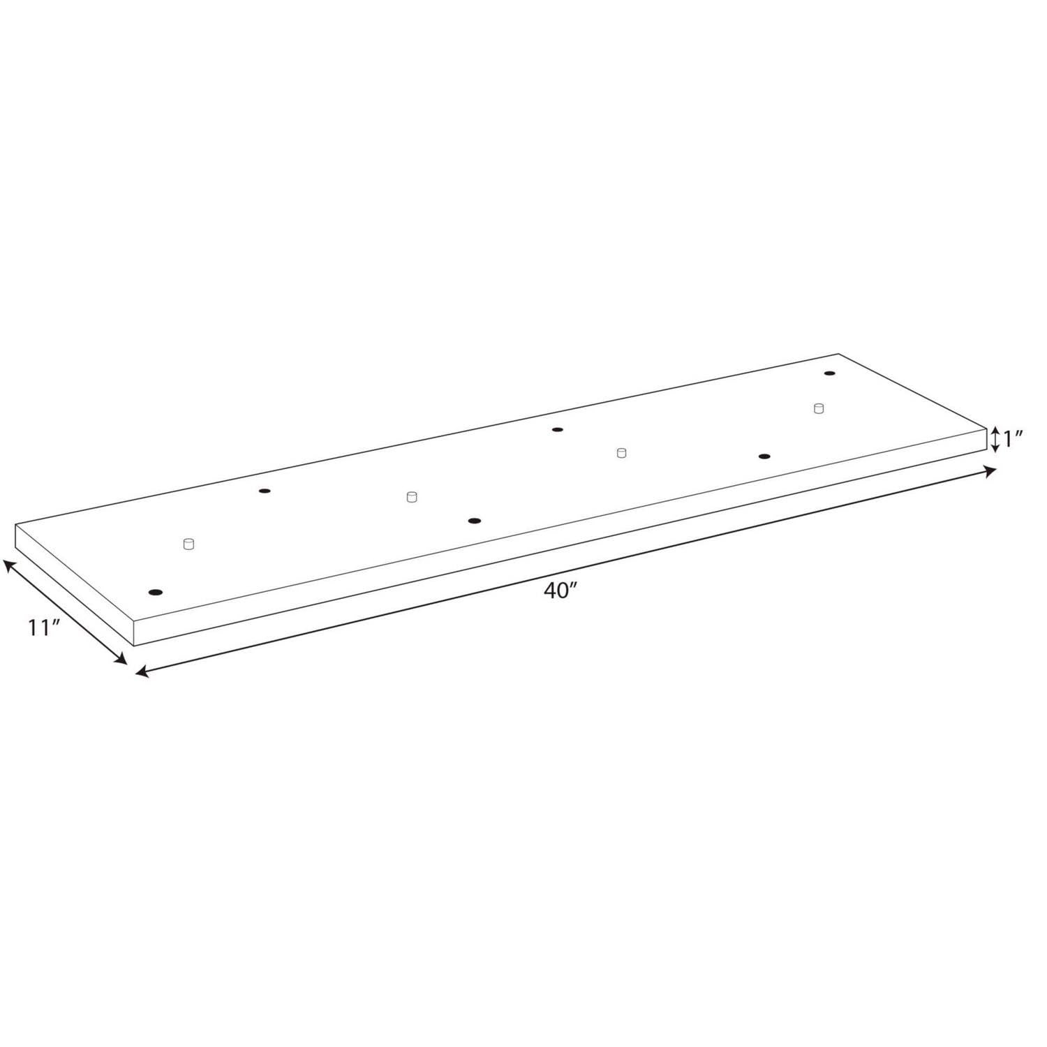 40 inch Canopy Graphite E5166