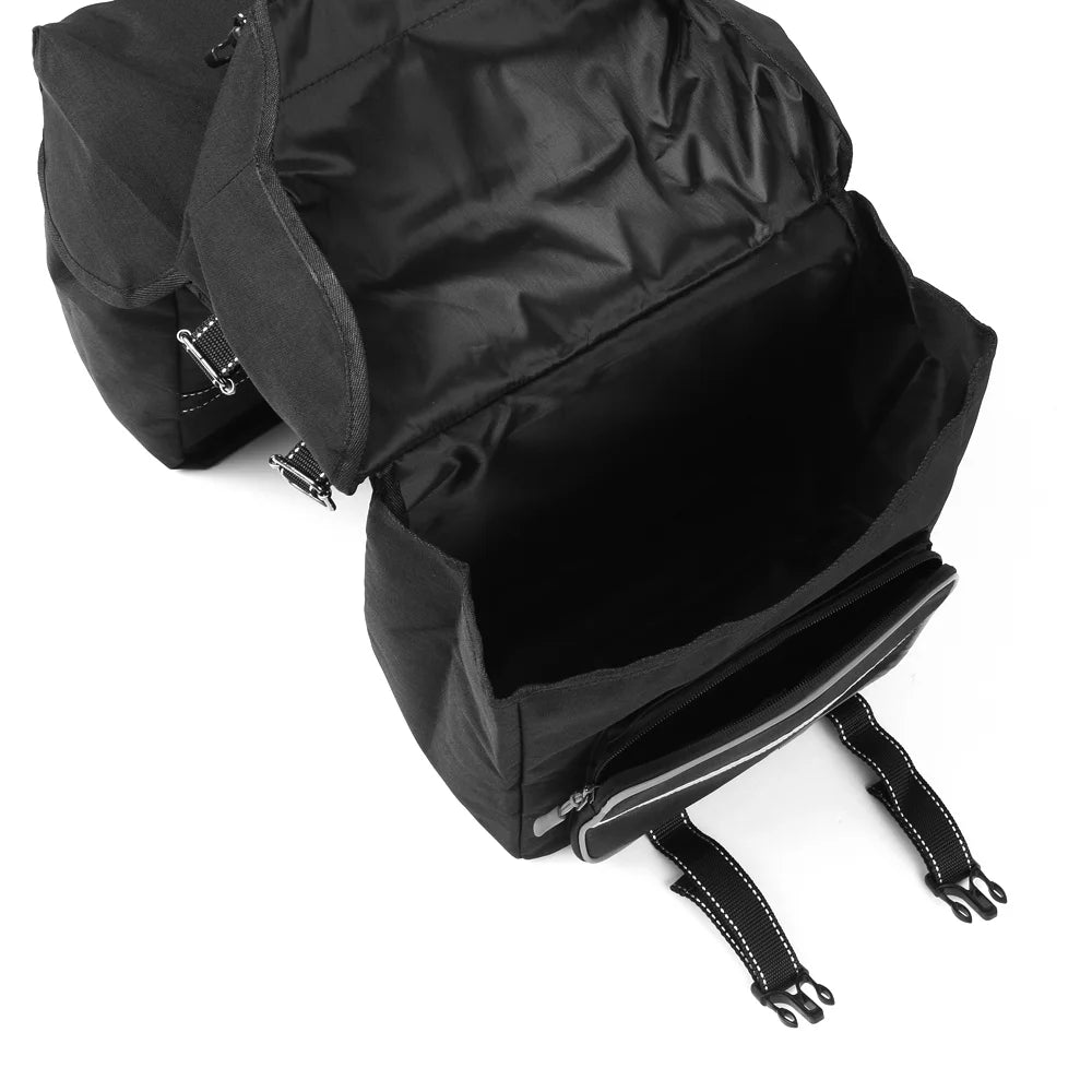 Bike Pannier Double Side Bag with Two Zipper Pouches P3048