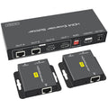 HDMI Extender Splitter 1 in 2 Out Over Cat5e/6 Ethernet 1080p U19006