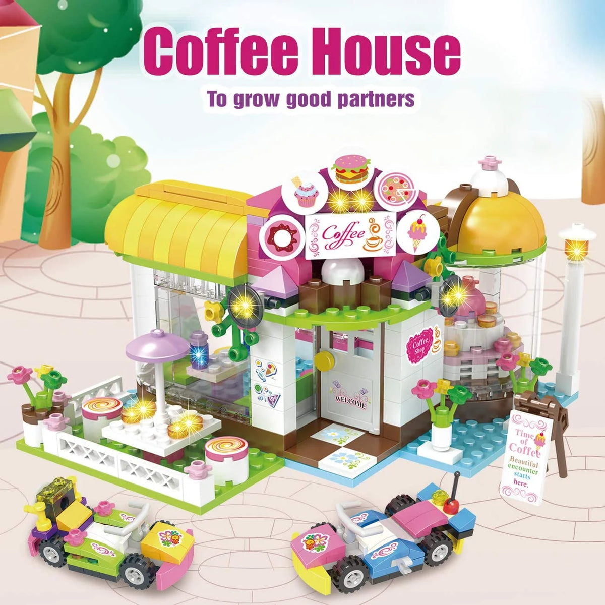 1140 Pieces Building Block Set, STEM Toy F224702