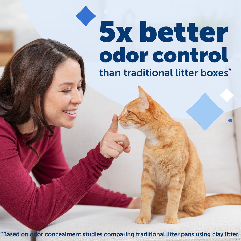 Crystal Disposable Cat Litter Tray, Fresh Scent, 1-Pack P229