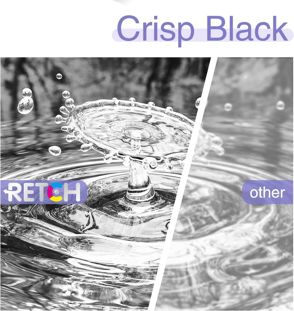 4 Black Remanufactured Ink Cartridges for HP 61 61XL O2644