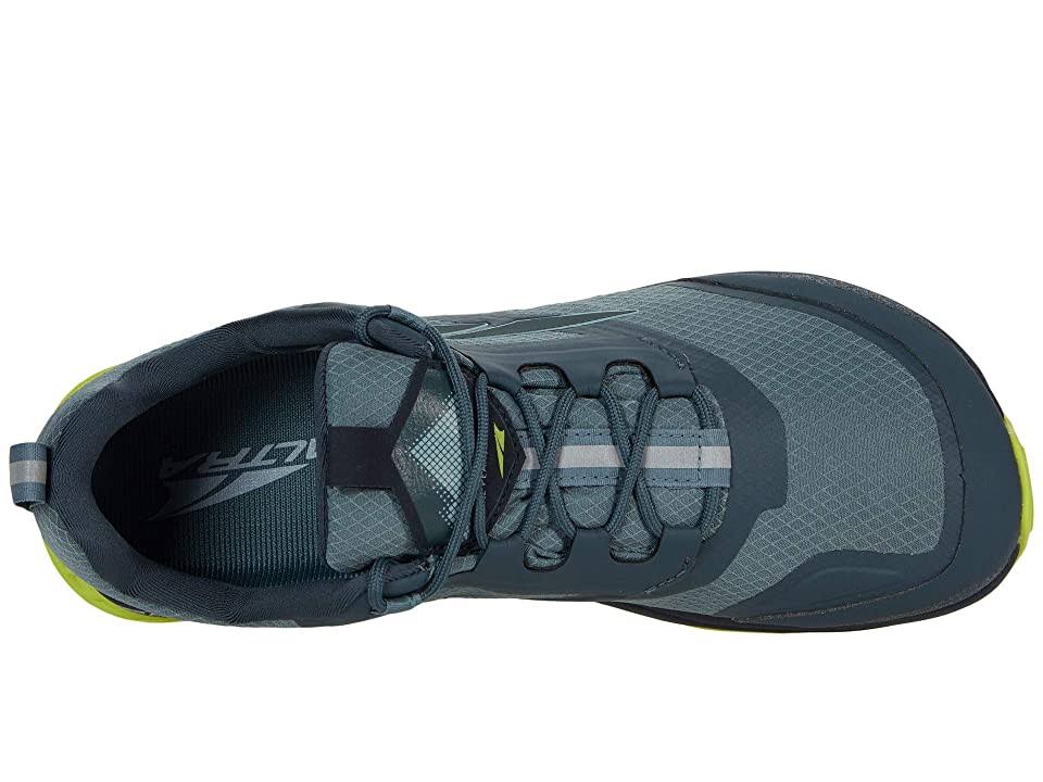 Gray/Lime Low Trail Running Shoes R23415