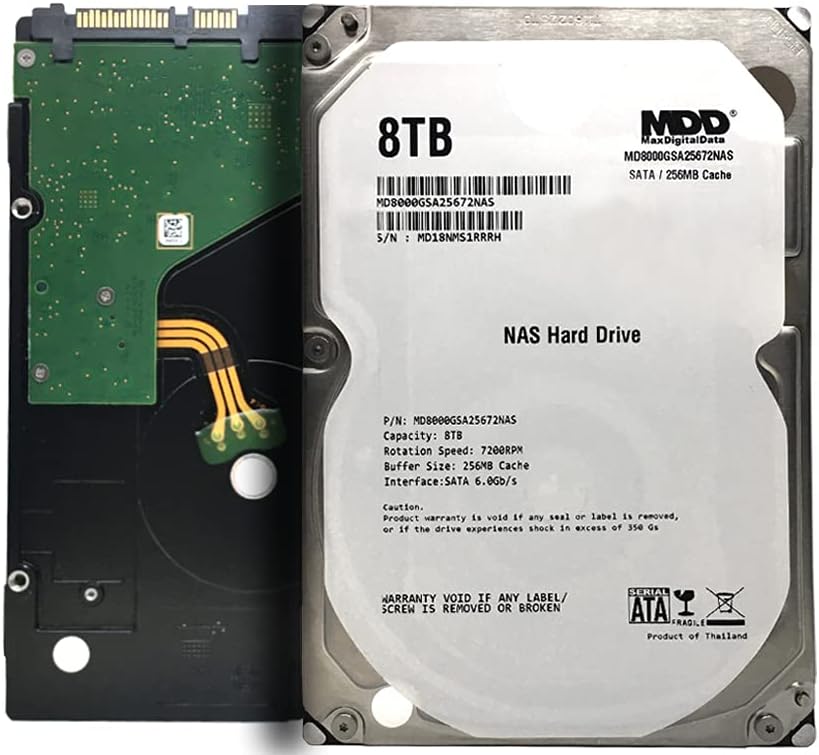 8TB 7200 RPM 256MB Cache SATA 6.0Gb/s 3.5 Internal Hard Drive G935