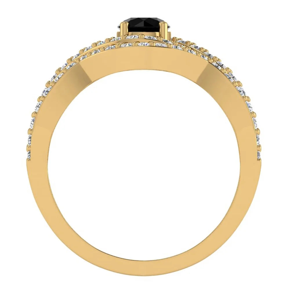 14K Gold 1.10 Carat Diamond Engagement Ring G2419