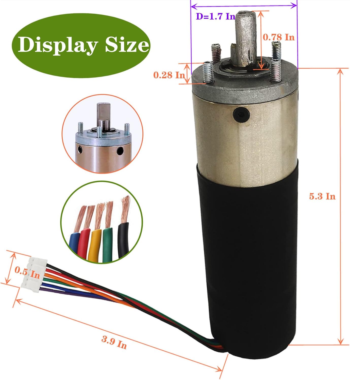 RV in-Wall Slide Out Motor L386